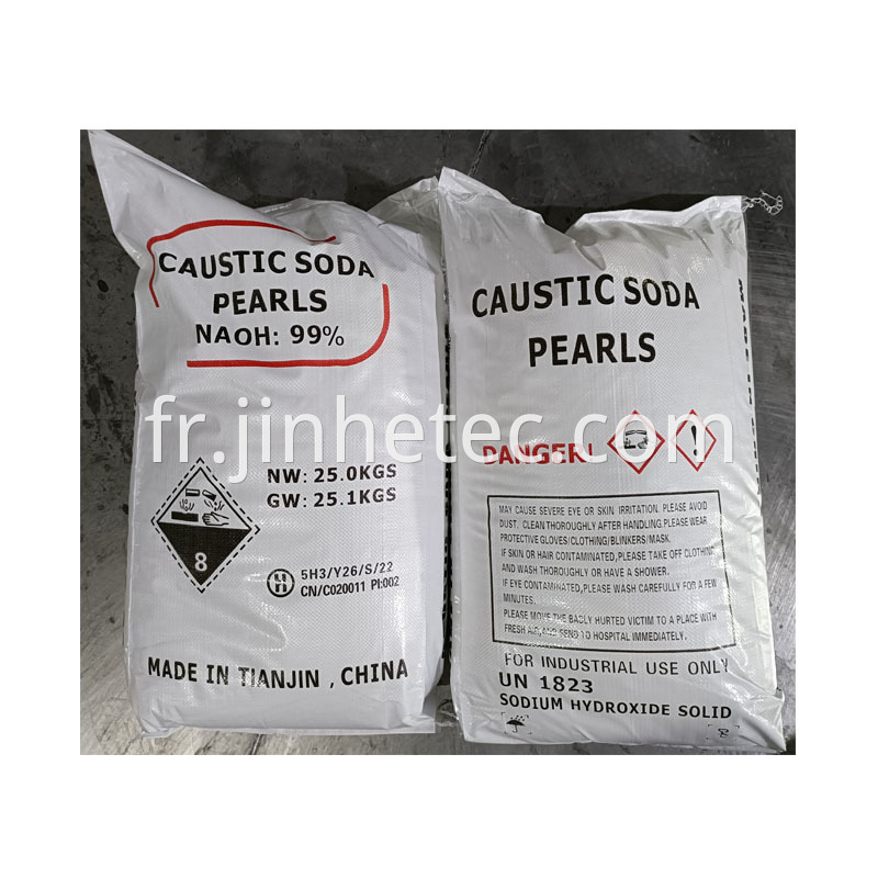 Caustic Soda Solid 99% NaOH For Oilfield Petrochemical